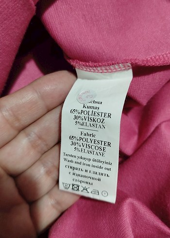 Kolsuz Pembe Elbise - Görsel 5