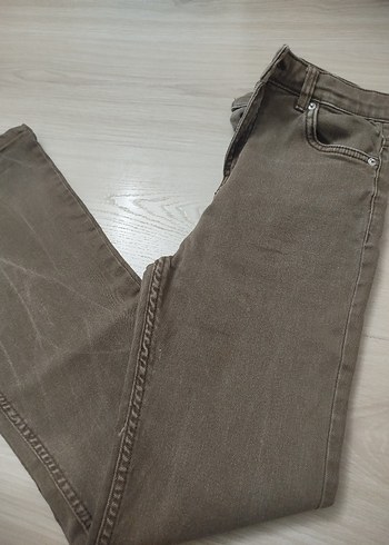 Bej  Kadın Kot Pantolon - Görsel 7