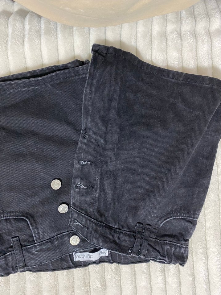 Beyaz Keten Midi Kadın Tulum jean - Görsel 5