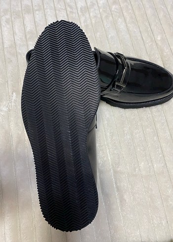 Siyah Parlak Tokalı Klasik Erkek Ayakkabı - Görsel 3