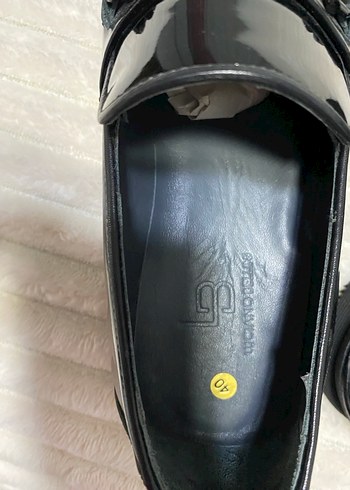 Siyah Parlak Tokalı Klasik Erkek Ayakkabı - Görsel 4