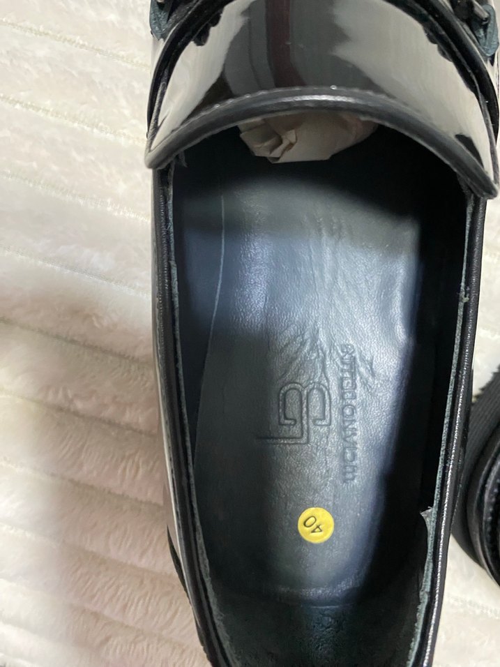 Siyah Parlak Tokalı Klasik Erkek Ayakkabı - Görsel 4