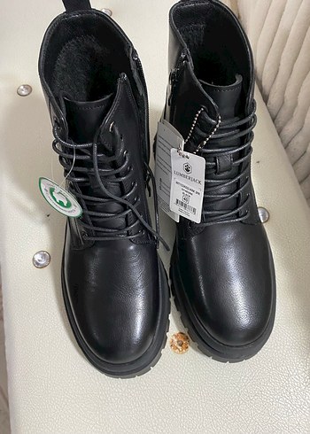 Siyah Bağcıklı Stiletto Topuklu Erkek bot - Görsel 2