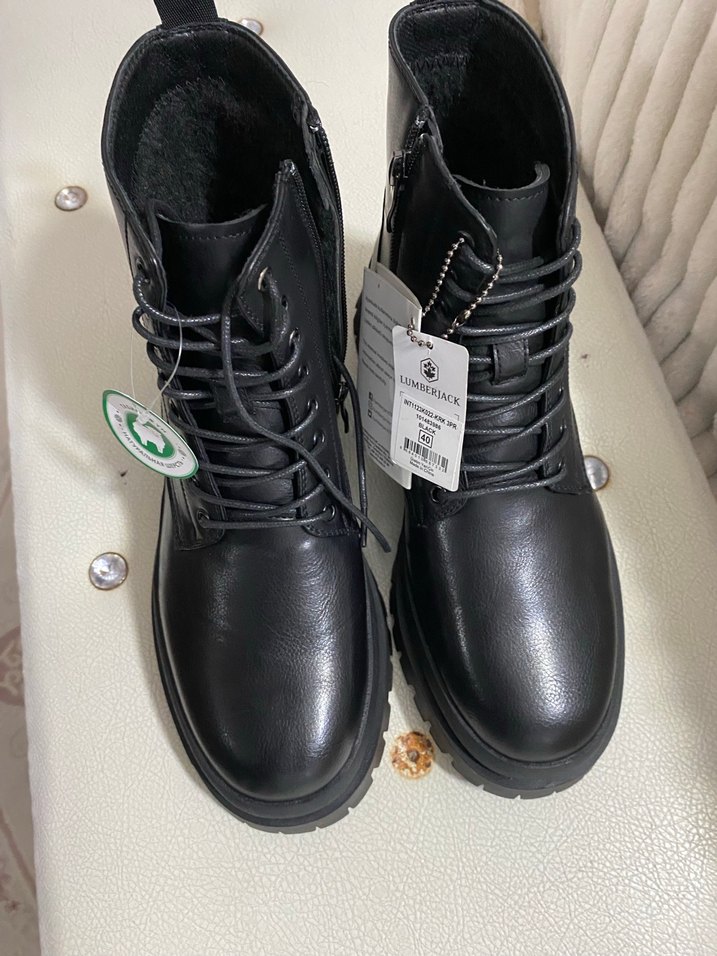 Siyah Bağcıklı Stiletto Topuklu Erkek bot - Görsel 2