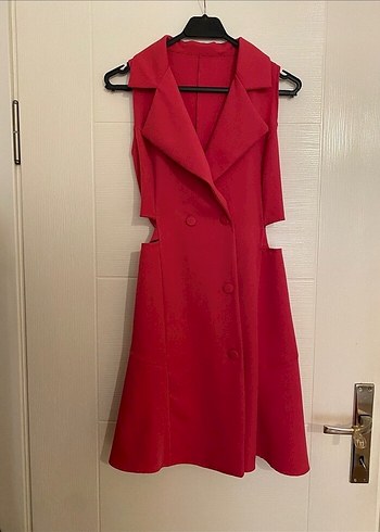 Pembe Mini Elbise - Görsel 2