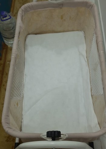 Bebek beşiği beyaz renkli hafif tasarım - Görsel 3