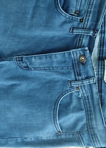 Erkek Mavi Regular Fit Kot Pantolon - Görsel 5