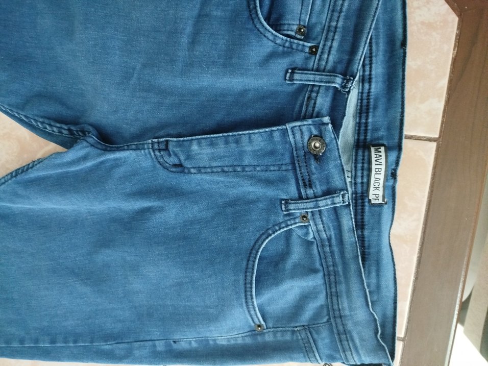 Erkek Mavi Regular Fit Kot Pantolon - Görsel 5