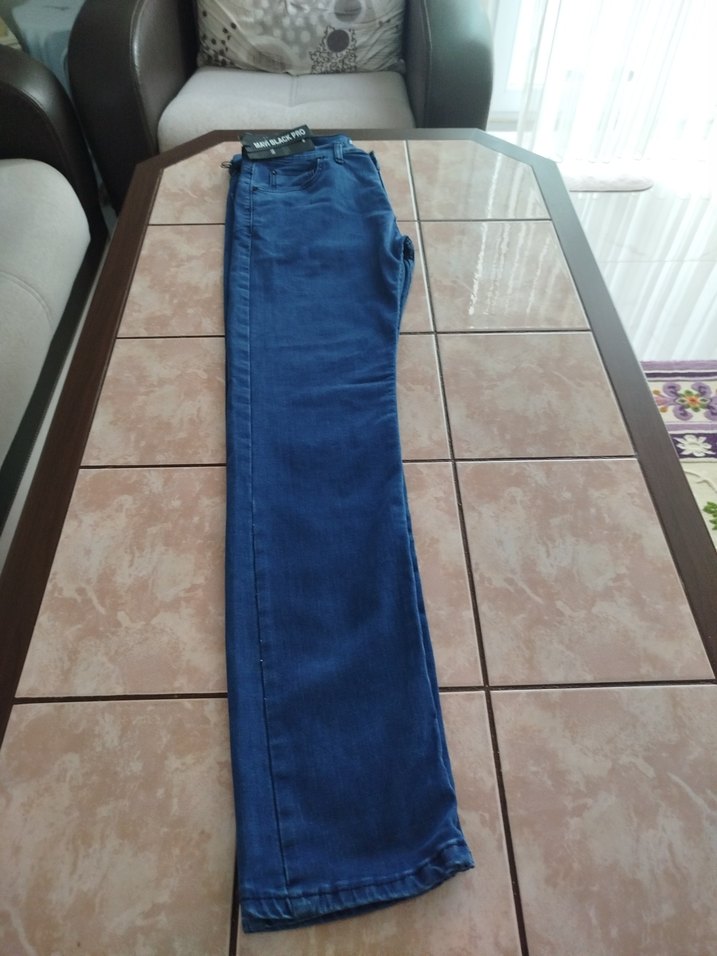 Erkek Mavi Regular Fit Kot Pantolon - Görsel 2