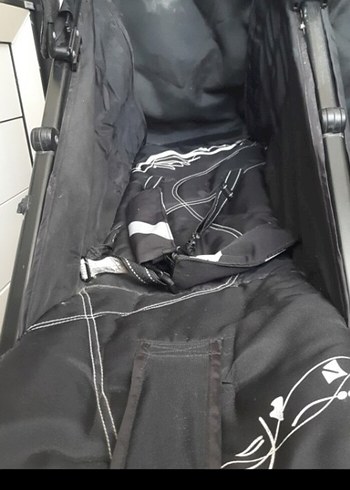 Siyah ikizi Bebek Arabası - Görsel 4