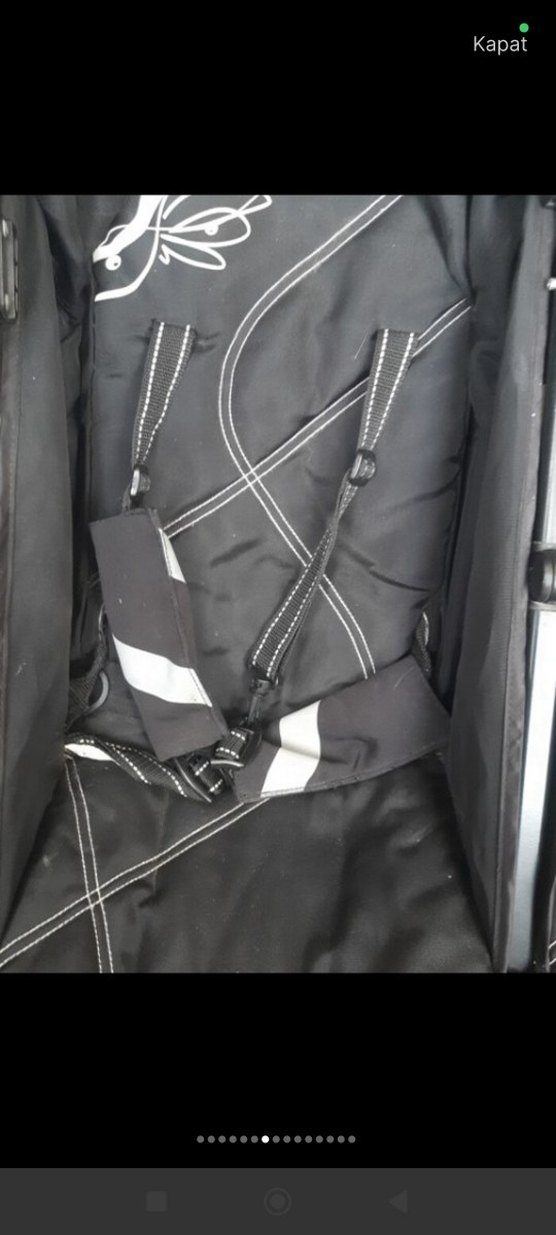 Siyah ikizi Bebek Arabası - Görsel 2