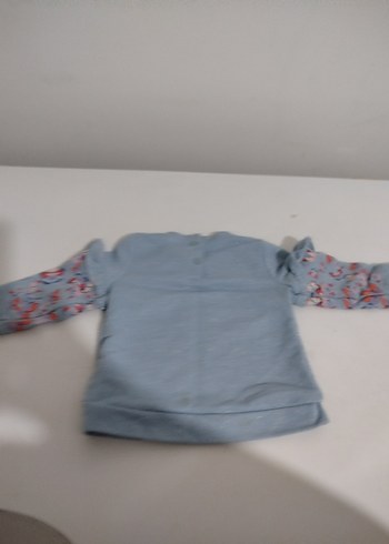 Kız Çocuk Mavi Sweatshirt - Görsel 9