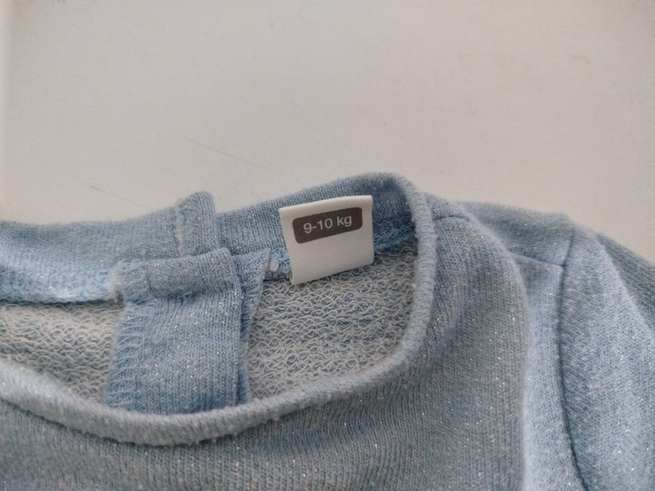 Kız Çocuk Mavi  Sweatshirt - Görsel 5