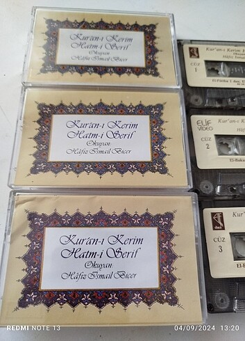 Hatim cüzü kasetleri - Görsel 2