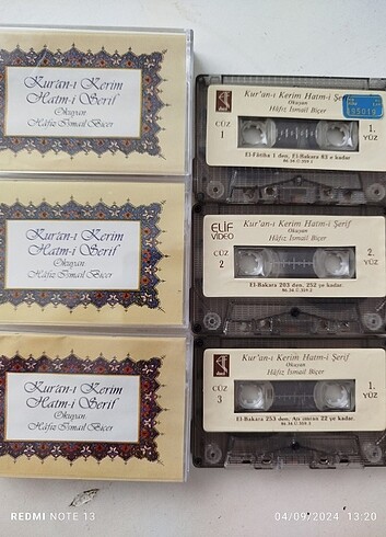 Hatim cüzü kasetleri - Görsel 3