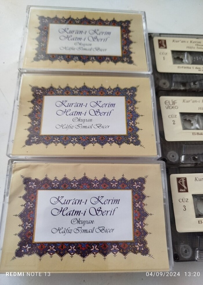 Hatim cüzü kasetleri - Görsel 2