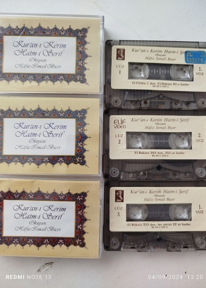 Hatim cüzü kasetleri - Görsel 3