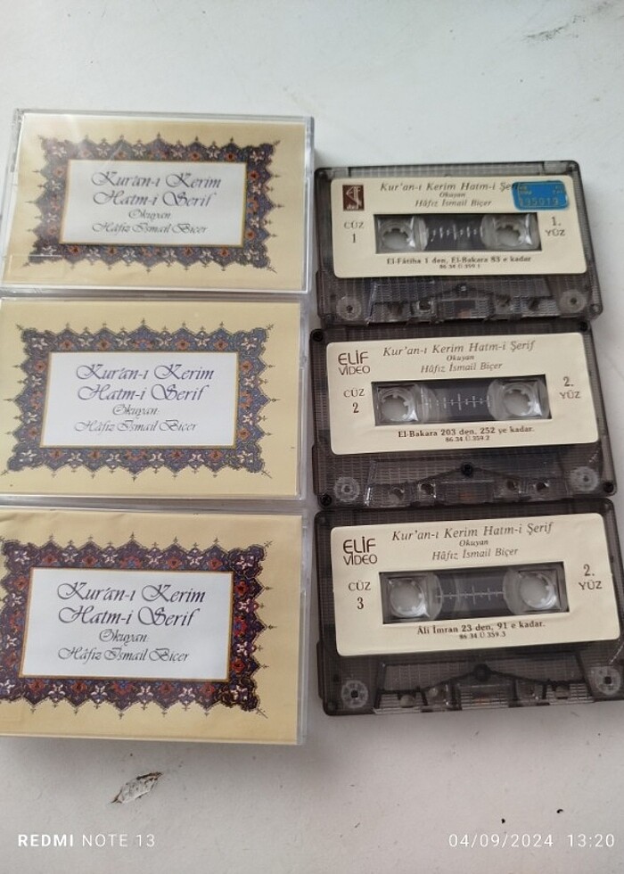 Hatim cüzü kasetleri - Görsel 4