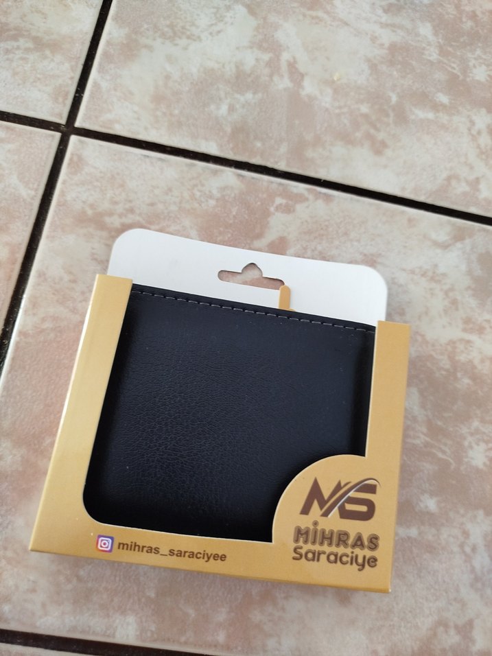 Parlak Siyah Erkek Cüzdanı - Görsel 2