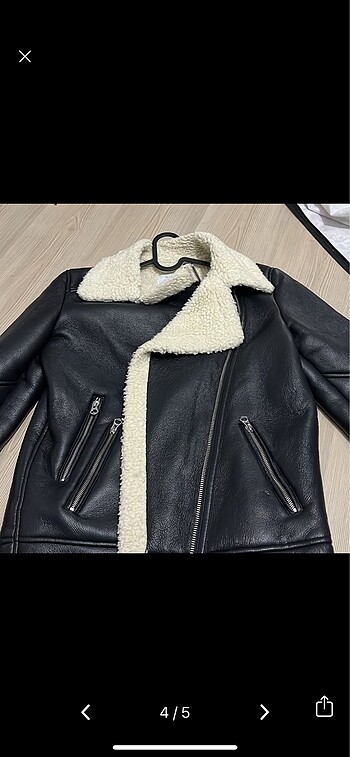 s Beden Bershka deri ceket