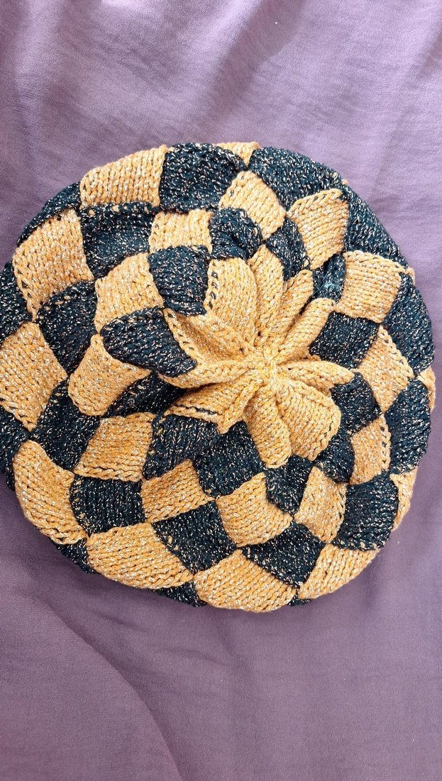 Parlak Çok Renkli Örgü Kadın Bere - Görsel 2