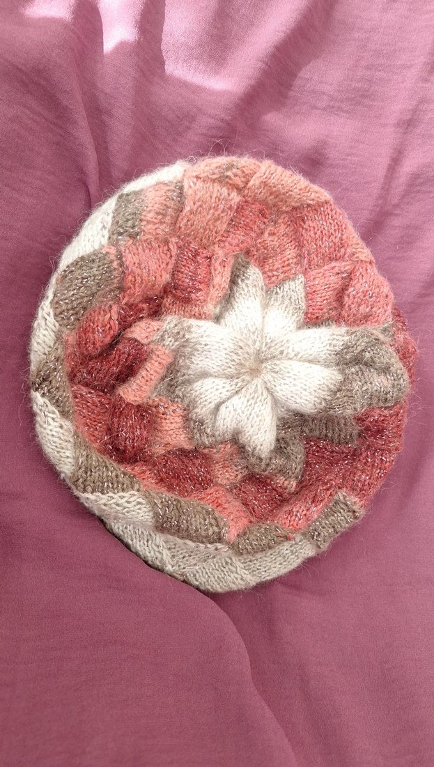 Renkli Örgü Kadın Bere - Görsel 2