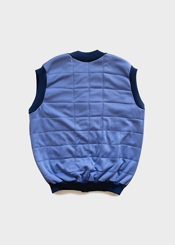 90s American Vintage Kapitone Yelek - Görsel 3