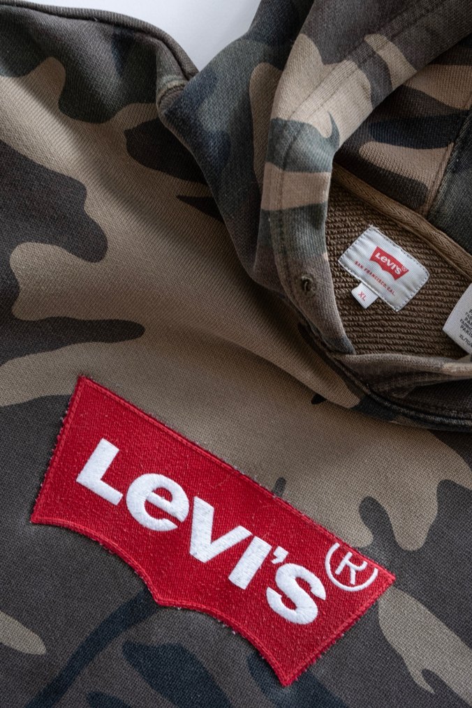 Levi's Kamuflaj Kapüşonlu Sweatshirt - Görsel 2