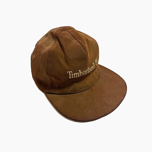 90s Timberland Suet Deri Sapka - Görsel 4