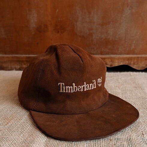 90s Timberland Suet Deri Sapka