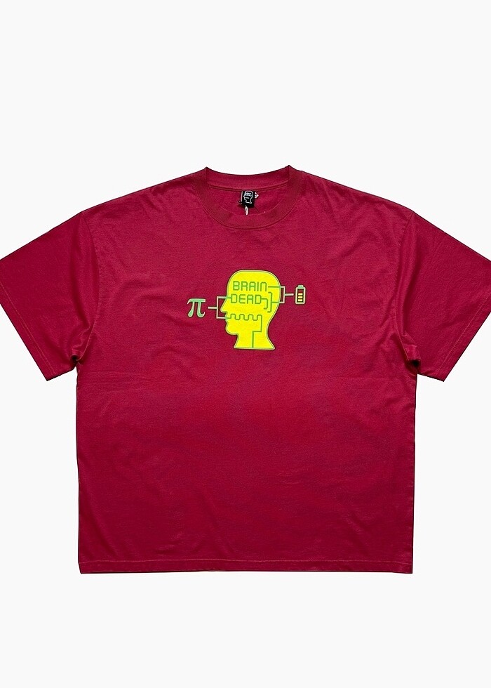 Brain Dead Low Battery Tshirt - Görsel 2