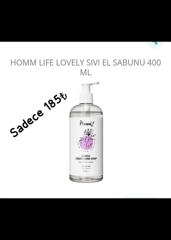 Homm Life bitkisel Çiçek Bahçesi Sıvı El Sabunu çeşitleri 400 ml - Görsel 2