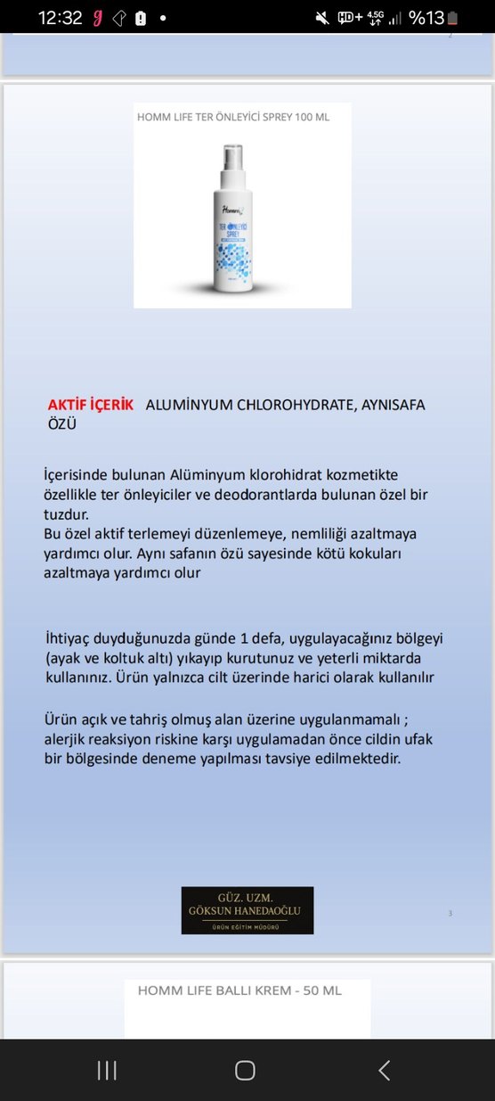 Homm Life Ter Önleyici Sprey 100 ml - Görsel 3