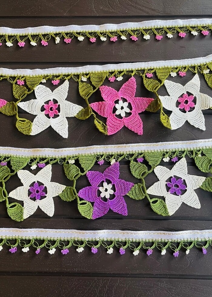 Tığ işi havlu kenarı - Görsel 3