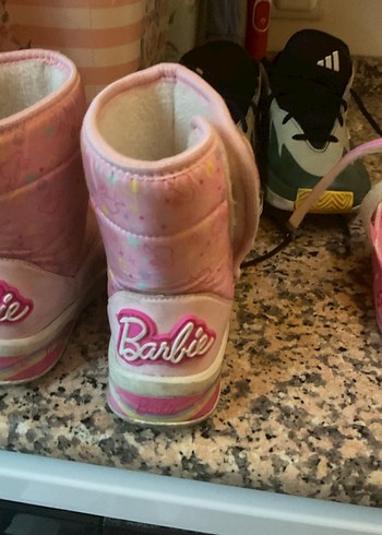 Pembe Kız Çocuk Barbie Bot - Görsel 4