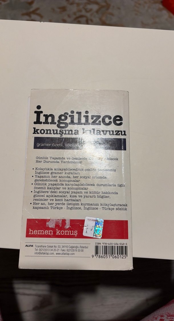 İngilizce Konuşma Kılavuzu - Metin Yurtbaşı - Görsel 2