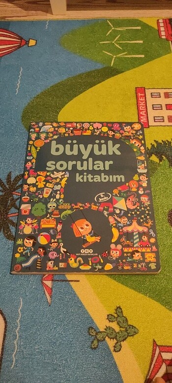 eğlenceli çocuk kitabı büyük sorular kitabım 