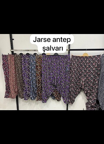 Jarse kumaş şalvar tiril tiril