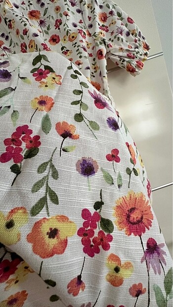 LCW Midi Boy Çiçekli Elbise - Görsel 6