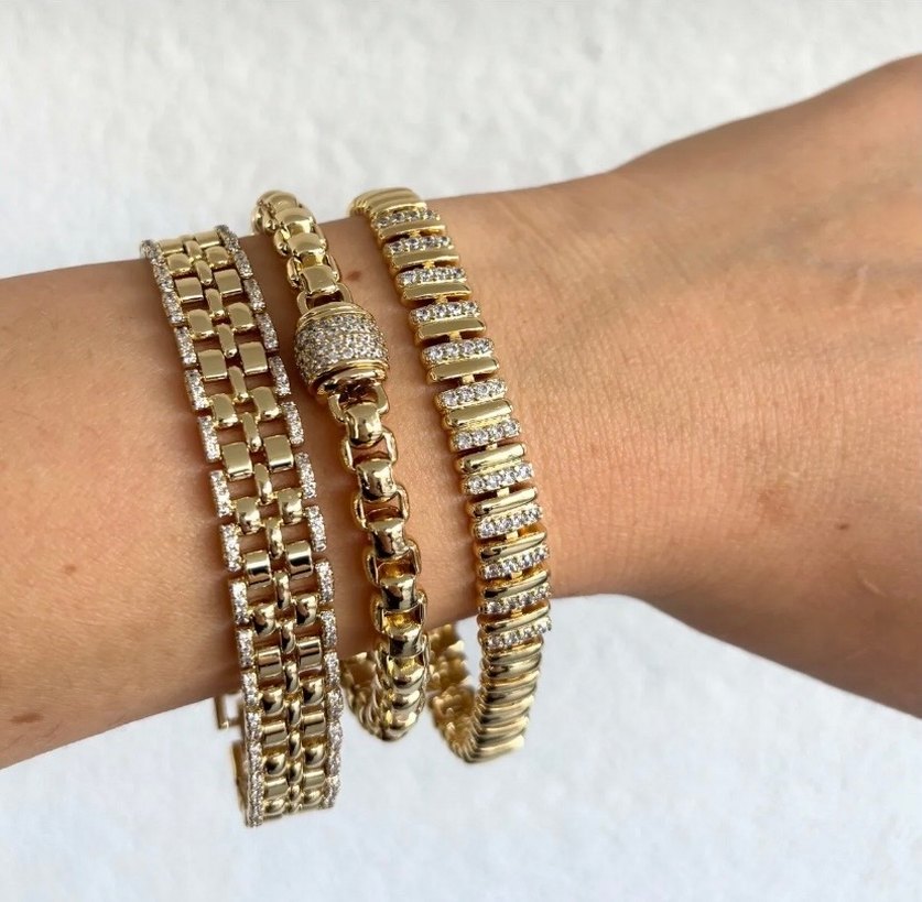 CM kuyumcu model 14k vip seri gold bileklik - Görsel 2