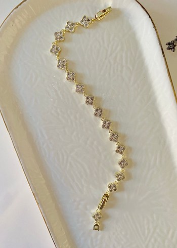 14k vip seri yonca bileklik - Görsel 2