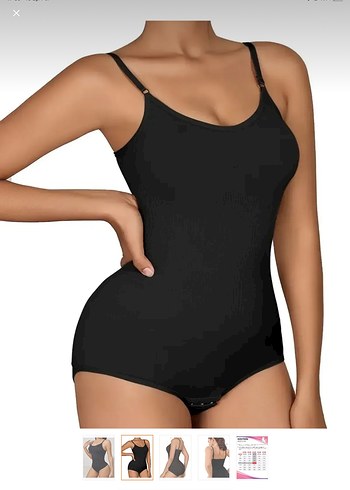 Diğer Kadın siyah toparlayıcı body