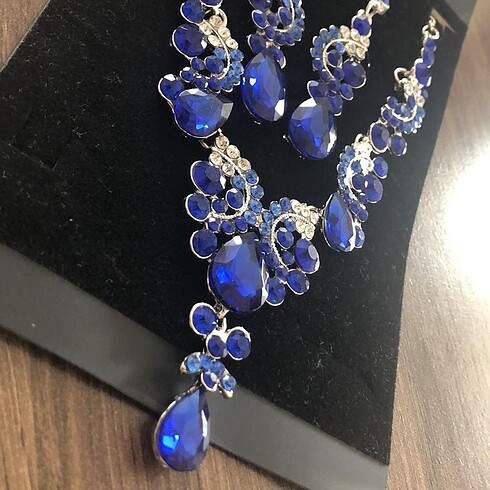 Fashionsak Kolye küpe takı seti