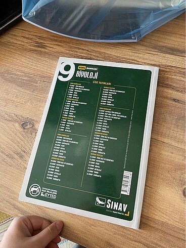 9. Sınıf biyoloji sınav yayınları - Görsel 2