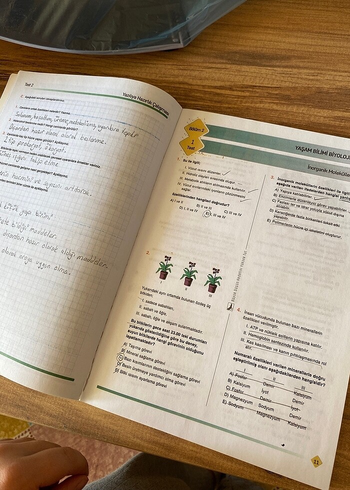 9. Sınıf biyoloji sınav yayınları - Görsel 3
