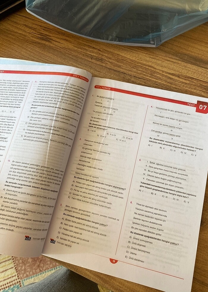 Açı yayınları karışık tyt - Görsel 3