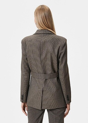 Koton Koton kemerli blazer ceket
