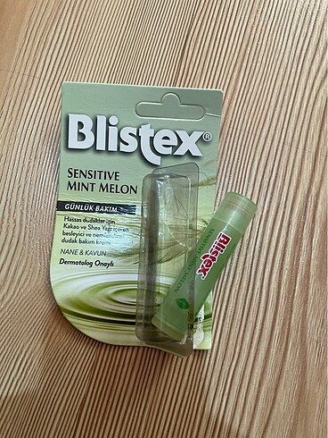 Blistex sensitive mint melon nane ve kavun