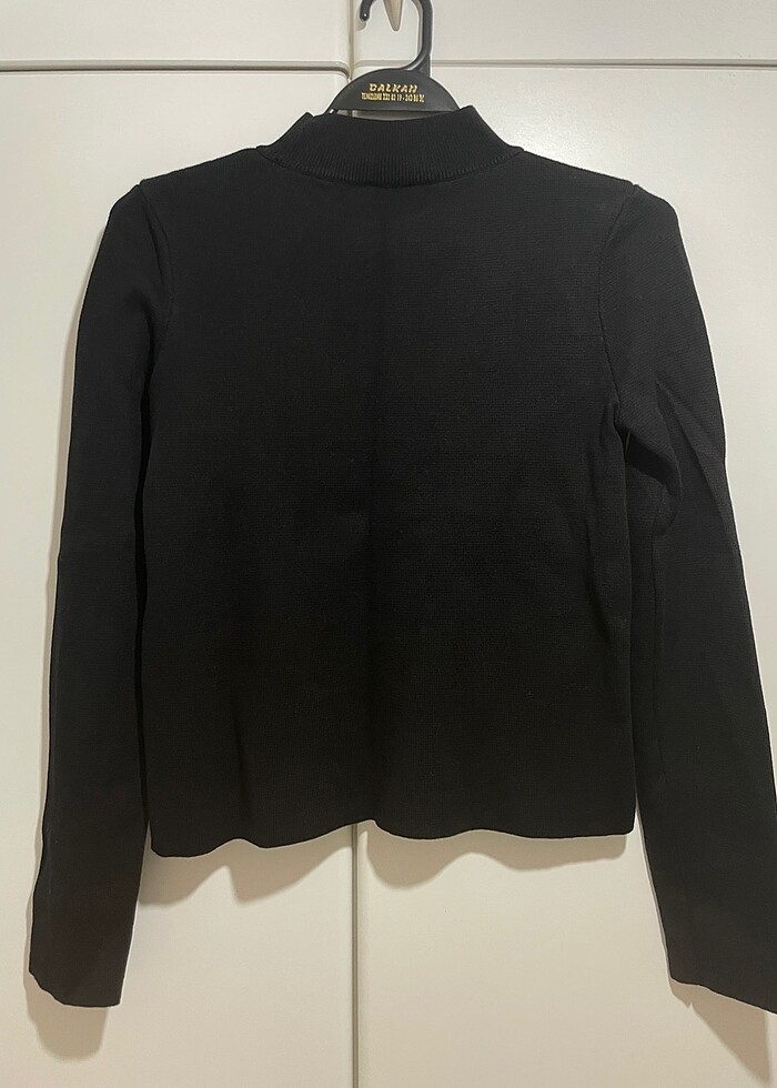 Mavi marka siyah kazak - Görsel 5