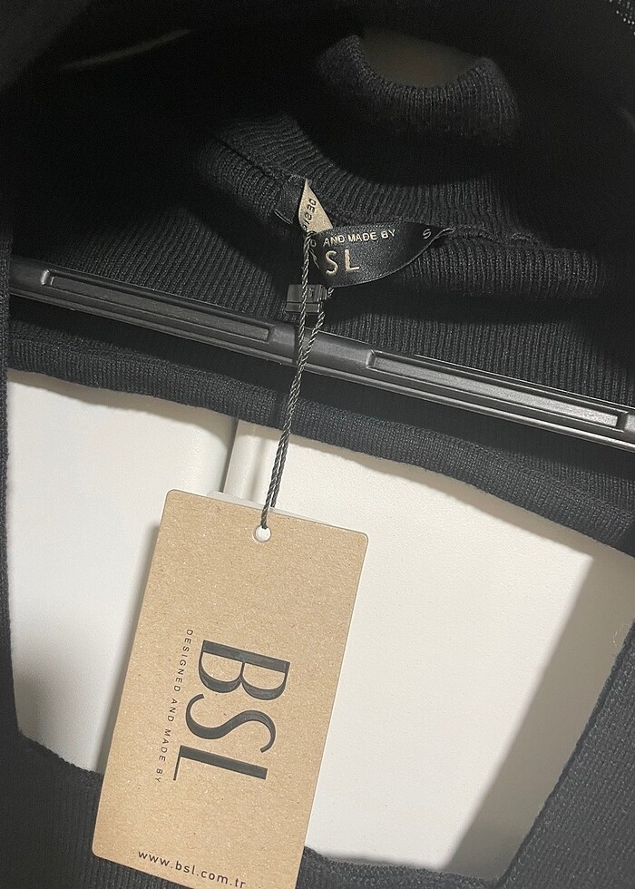 Bsl marka balıkçı yaka uzun kollu kendinden büstiyerli üst - Görsel 3